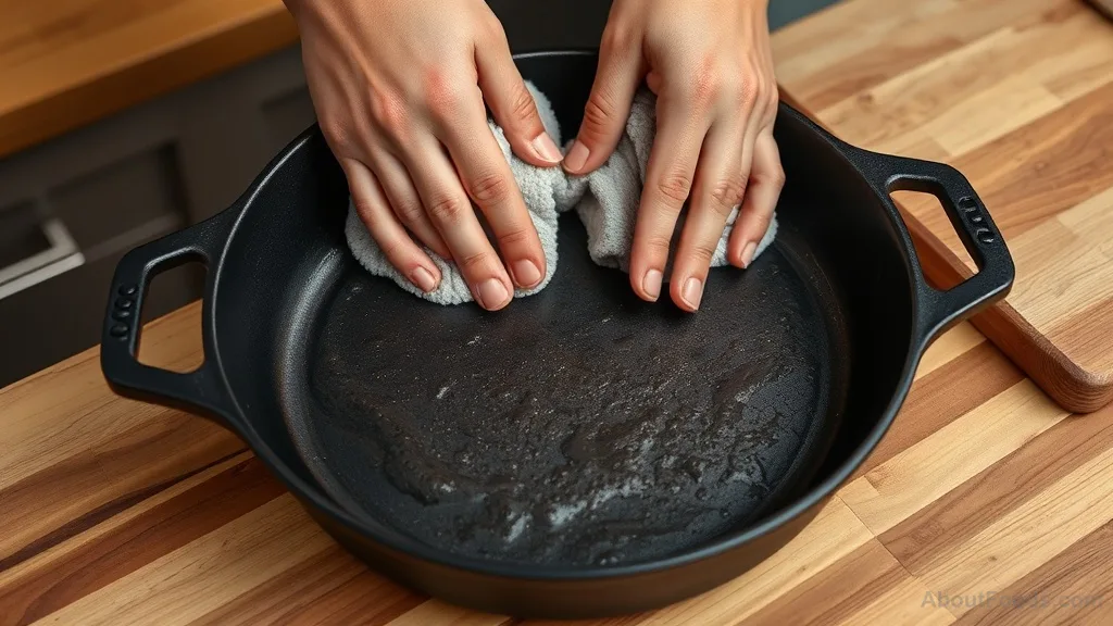 Proper care and maintenance of cast iron cookware