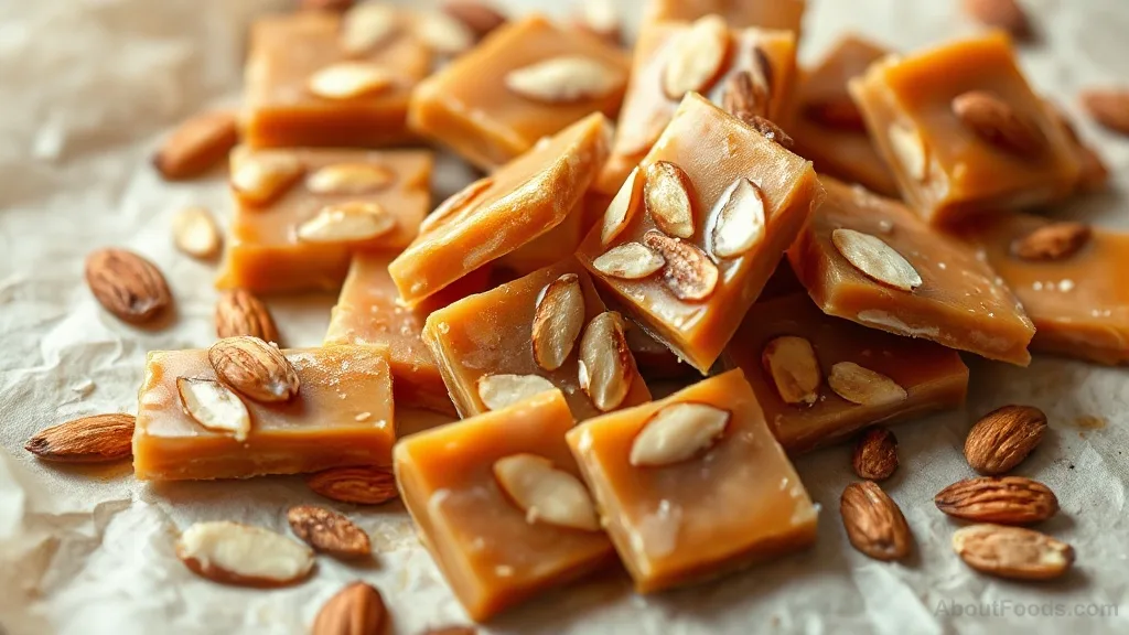 Almond Toffee with Vanilla