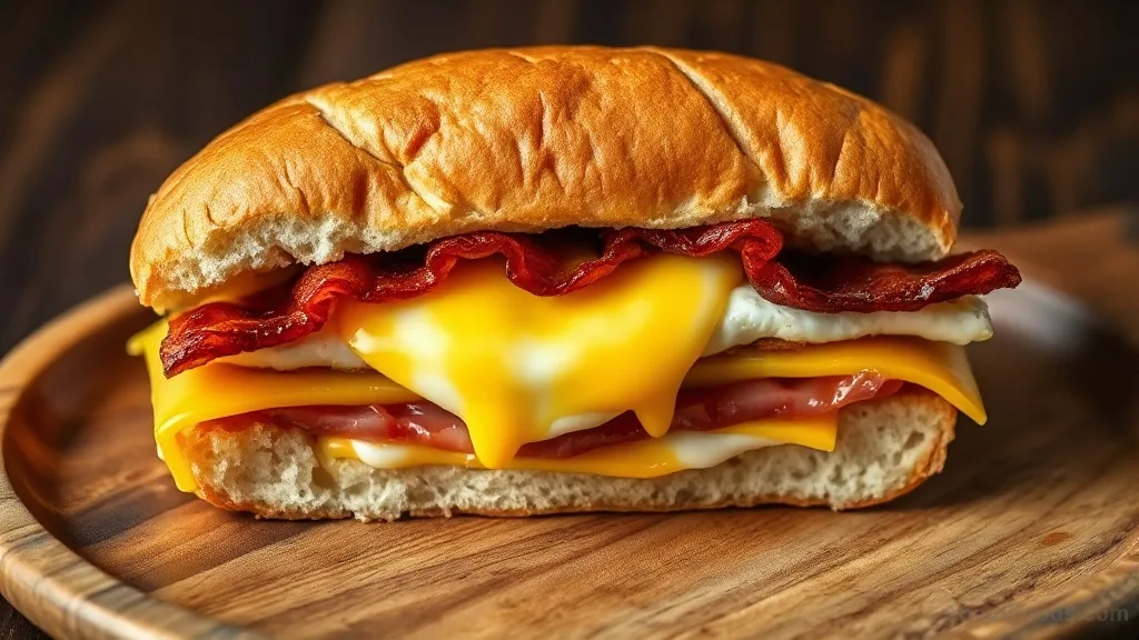 Bacon Egg and Cheese Sandwich