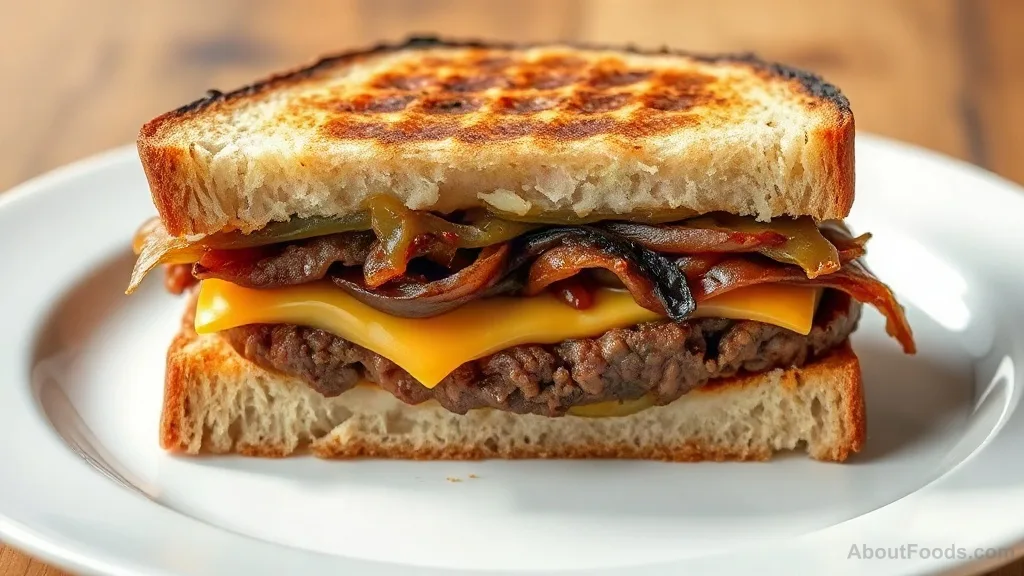 Classic Patty Melt: A Diner-Style Burger on Rye