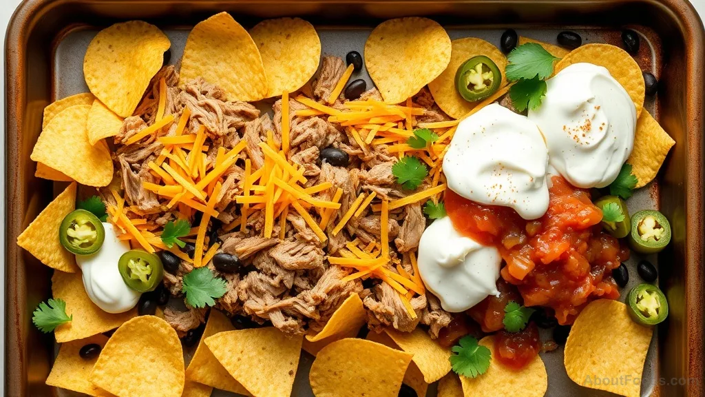 Loaded Pulled Pork Nachos