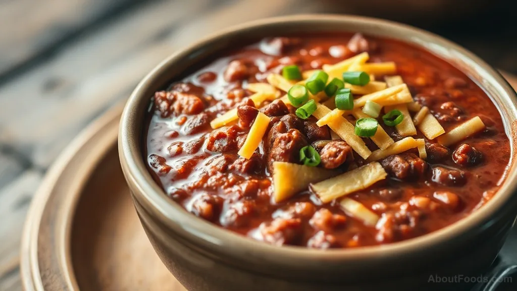 Texas Chili: Bold, Beefy, and Bean-Free