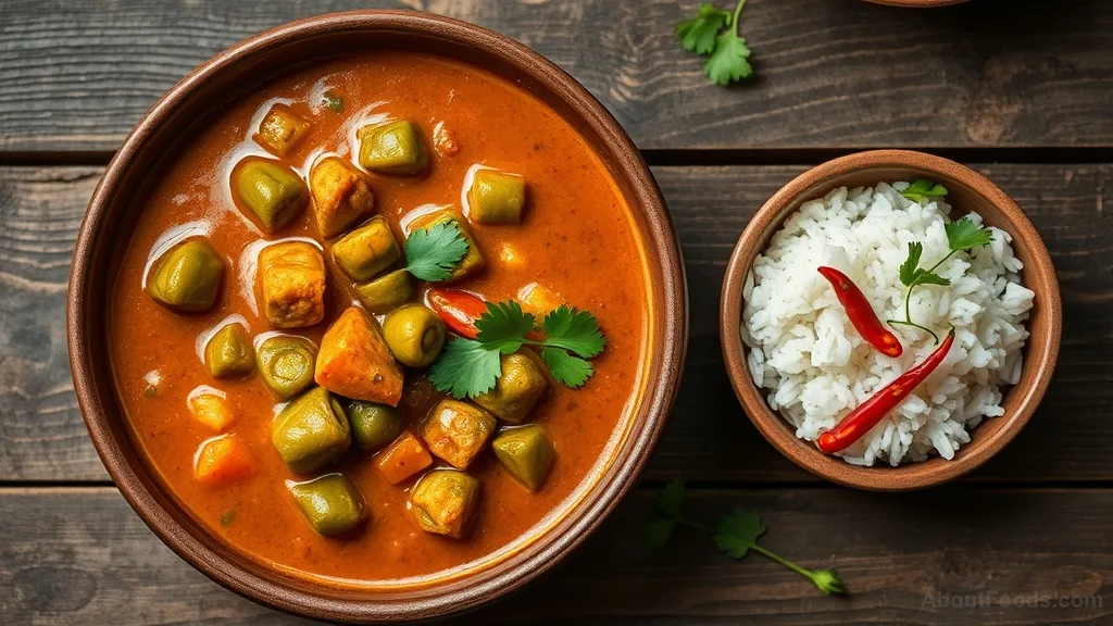 Burmese Okra Curry Dinner (with Fish Sauce and Tomato) – Thiri Tun's Family Recipe