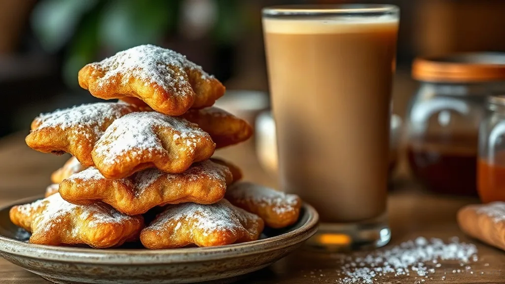 Ee Kya Kway: Burmese Fried Dough Fritters with Milk Tea