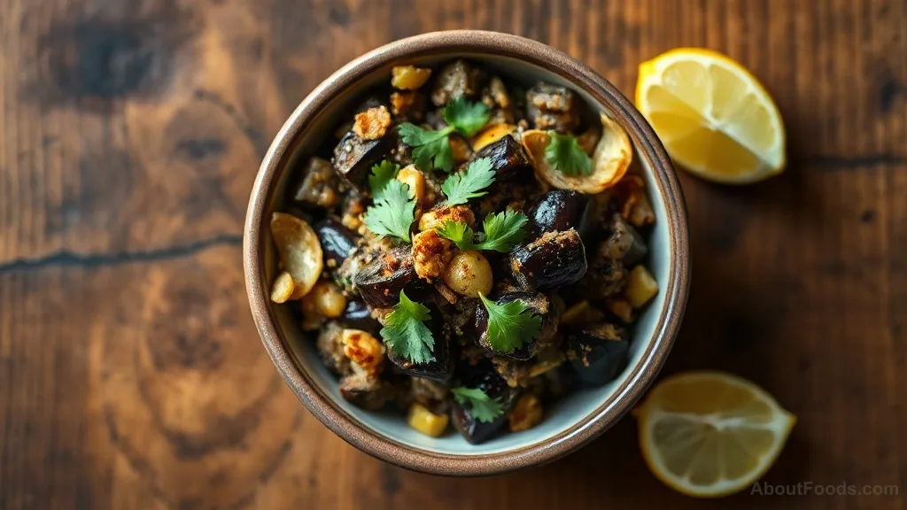 Eggplant Salad (Khayan Thi Thoke)