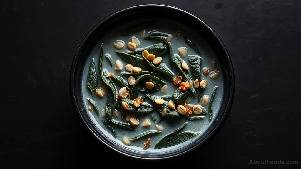 Lahpet Yay with Sorghum Milk and Glycerol