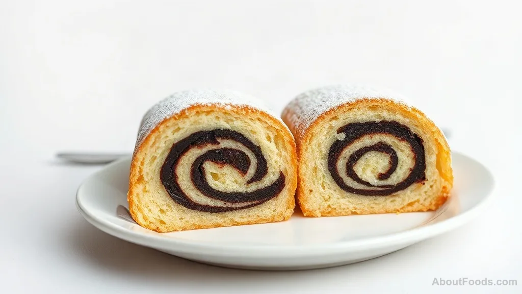 Brazo Gitano with Chocolate (Chocolate Swiss Roll)