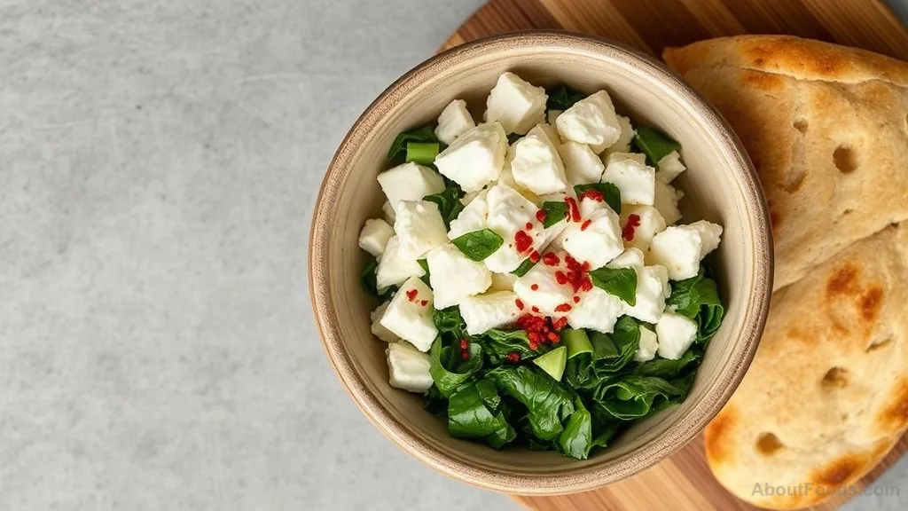 Ayibe (Ethiopian Fresh Cheese) with Bread