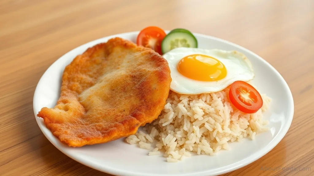 Bangsilog (Milkfish with Garlic Rice and Egg)