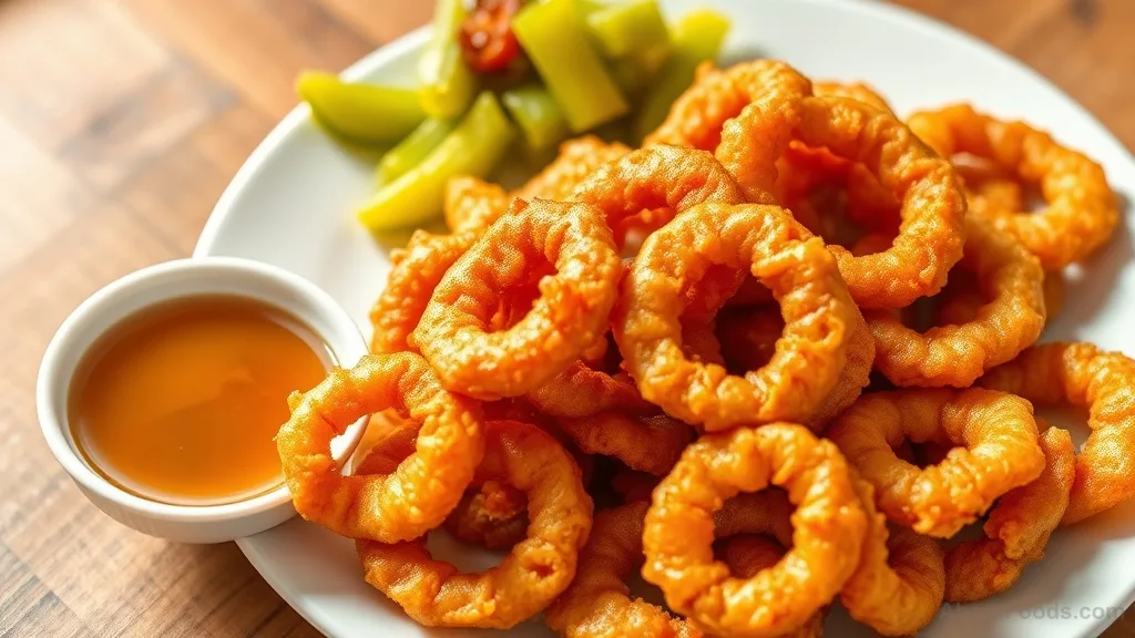 Calamares with Atchara
