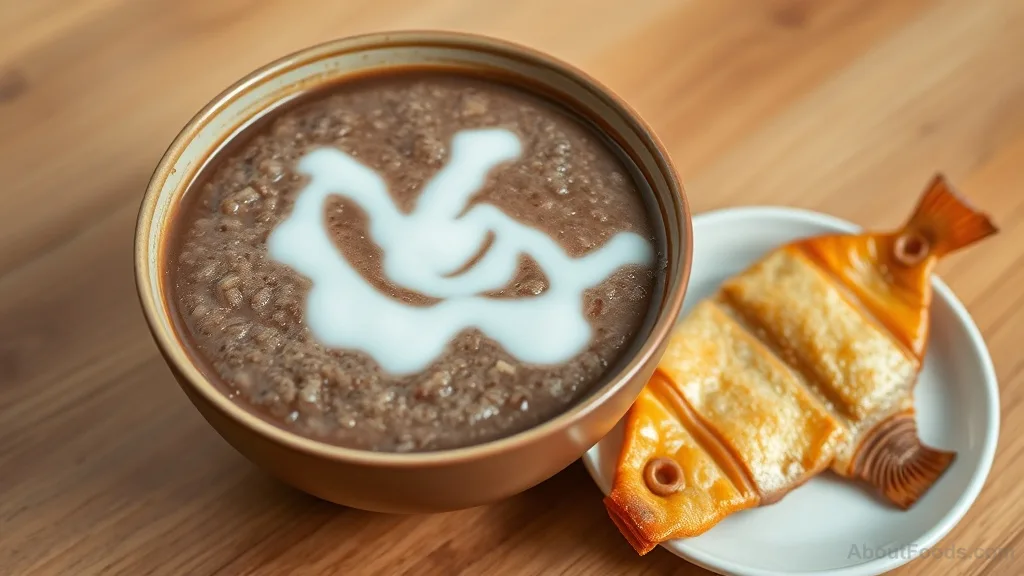 Champorado with Tuyo (Salted Fish on Side)