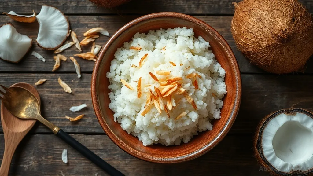 Sweet Coconut Rice (Filipino-style)