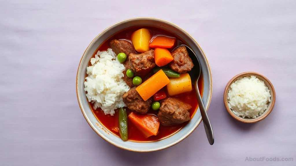 Kalderetang Kambing (Goat Kaldereta)
