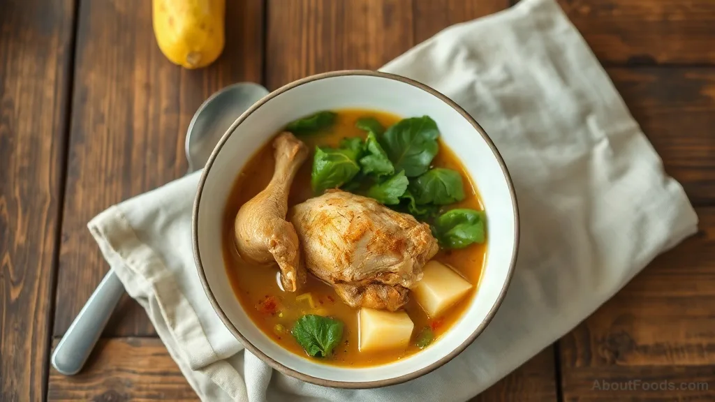 Nilagang Manok: Filipino Clear Chicken Soup with Vegetables
