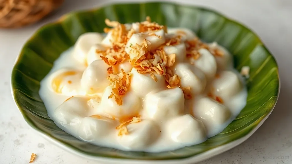 Nilupak with Coconut Milk: A Creamy Filipino Cassava Snack