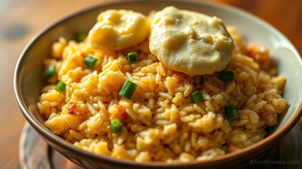 Sinangag with Scrambled Egg (Garlic Fried Rice with Fluffy Eggs)