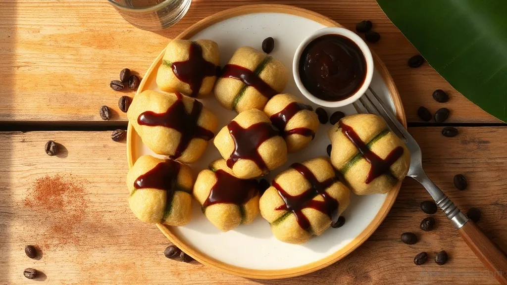 Suman with Chocolate: Sticky Rice Cakes with a Rich Cocoa Dip