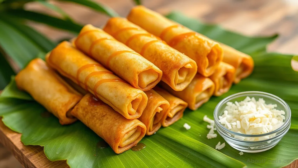 Turon with Cheese