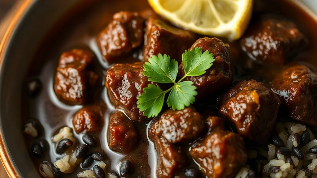 Chashushuli with Wild Rice: A Georgian Beef Stew with a Nutty Twist