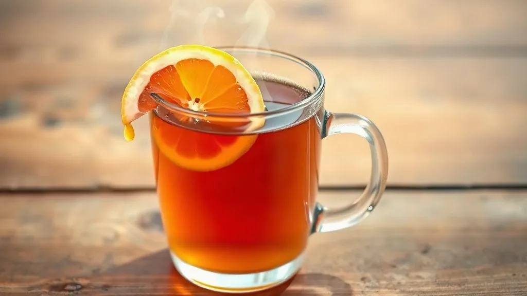 Georgian Tea with Honey and Grapefruit (Sakhli Chai)