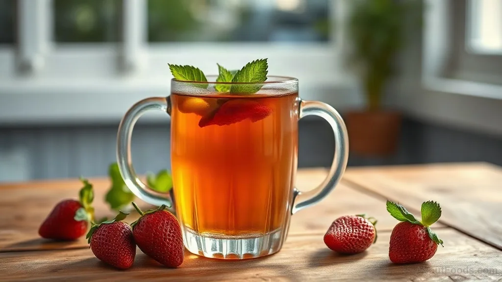 Georgian Strawberry Leaf Tea (Marc'hlis Feteli Chai)