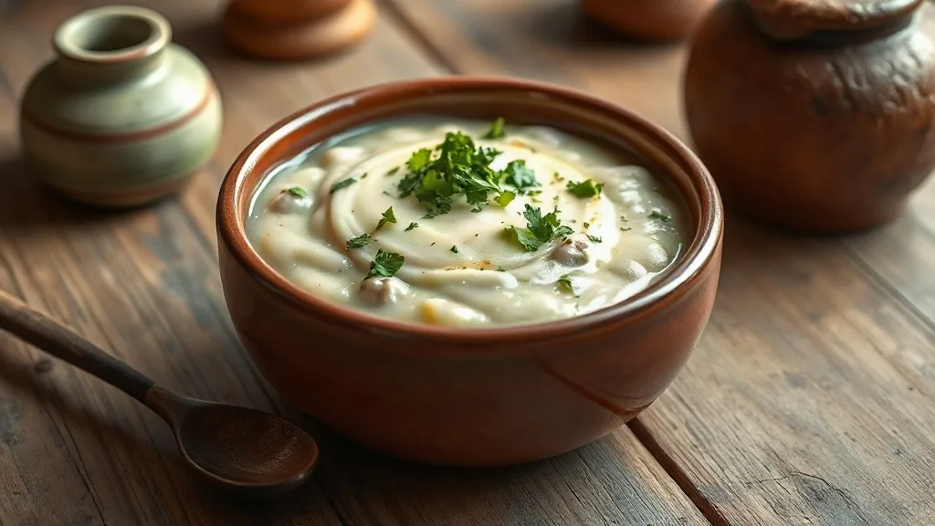 Gomi with Sulguni Cheese