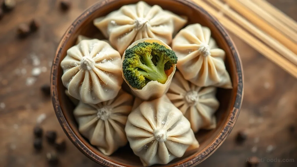 Khinkali with Broccoli: Georgian Soup Dumplings with a Green Twist