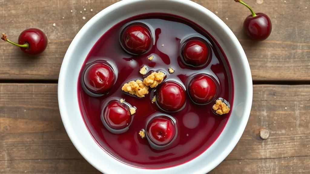 Pelamushi with Cherries