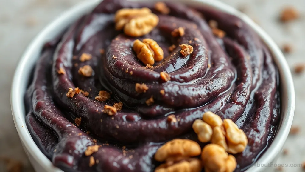 Pelamushi with Freekeh: A Georgian Grape Must Pudding