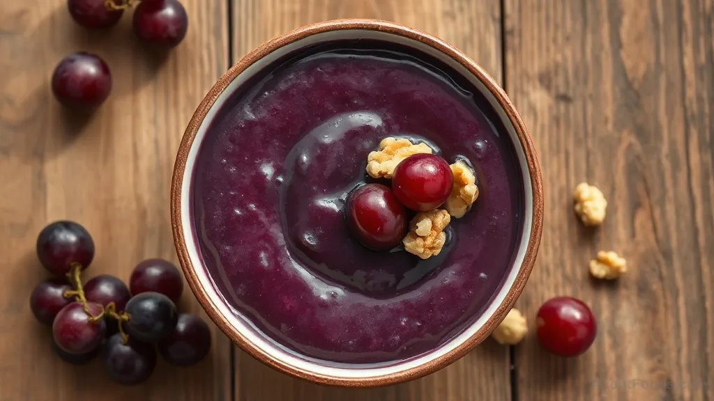 Pelamushi: Georgian Grape Juice Custard