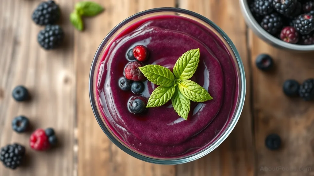 Pelamushi with Wild Berries (Georgian Grape Pudding)