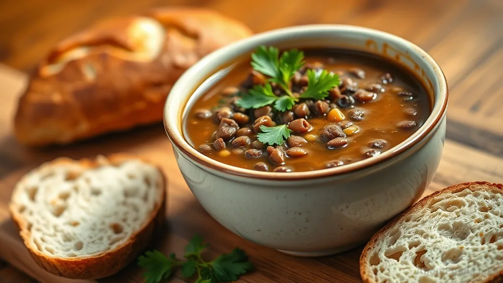 Fakes Soupa (Greek Lentil Soup) Dinner