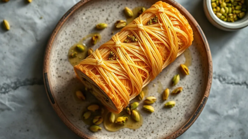 Kataifi with Pistachios
