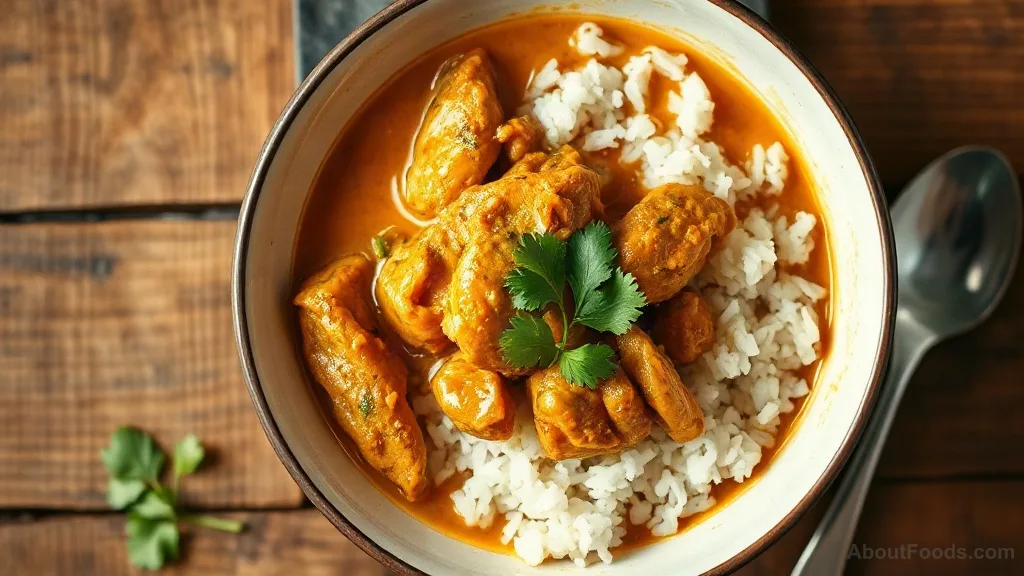Chicken Curry with Nori