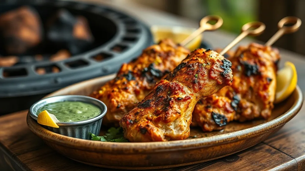 Chicken Seekh Kebabs (Indian Minced Chicken Skewers)