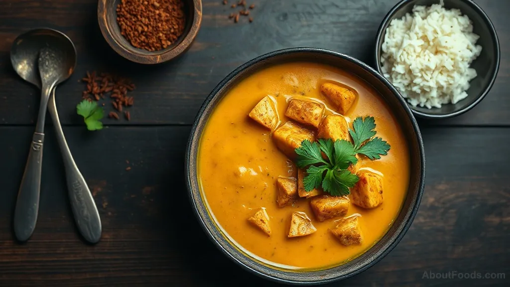 Dhal Curry with Breadfruit (Pressure Cooker & Stovetop)
