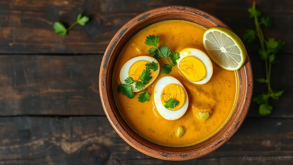 Egg Curry with Palm Heart (Kerala-Style)