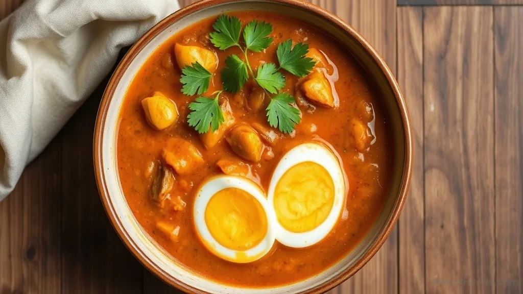 Spelt Egg Curry: A Comforting Indian-Style Dish with a Twist
