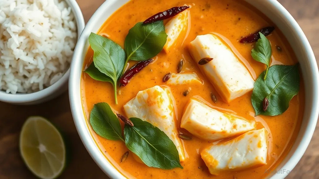 Fish Curry with Amaranth