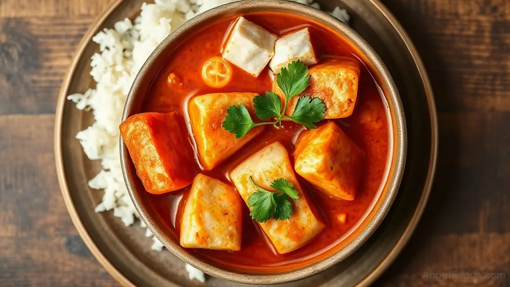 Fish Curry with Tomato