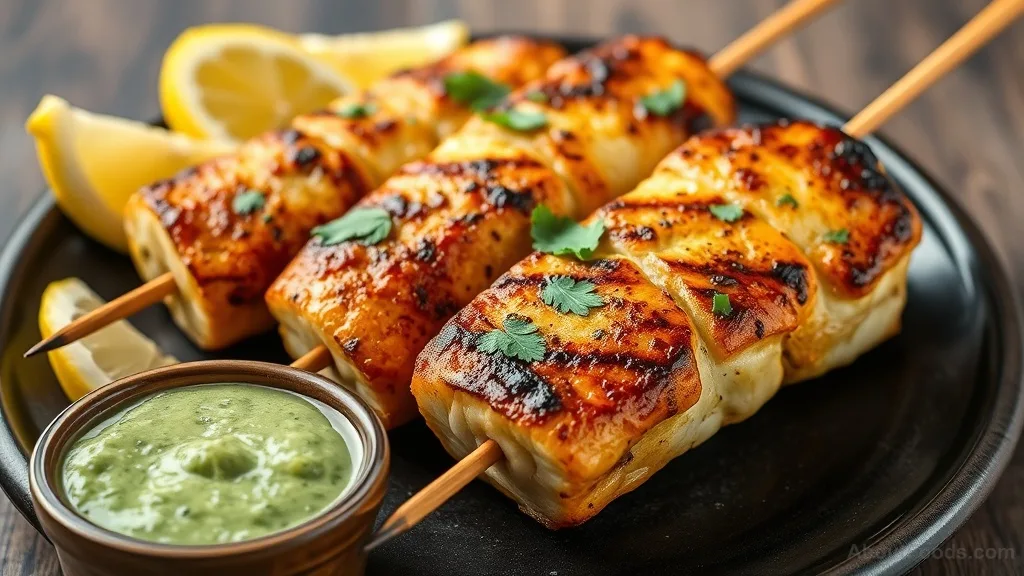 Kabab Mahi: Indian-Style Grilled Fish Kebabs