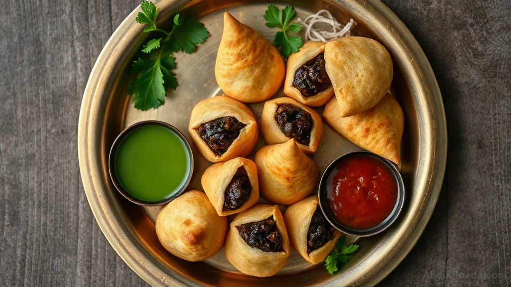Pani Puri with Rye Filling