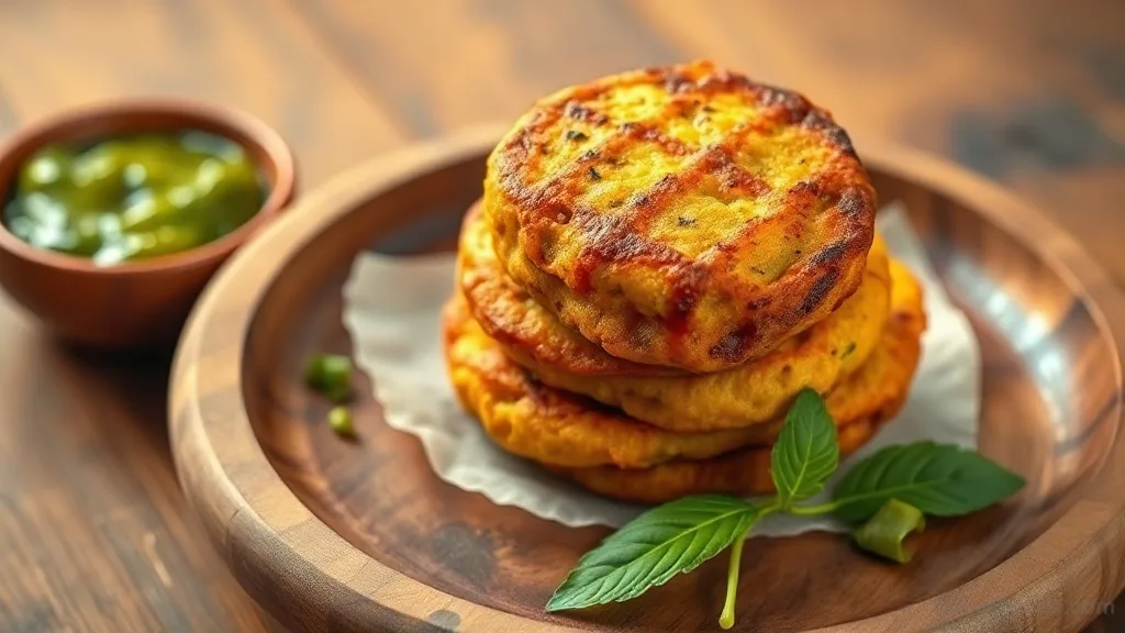 Vegetable Vada with Cabbage