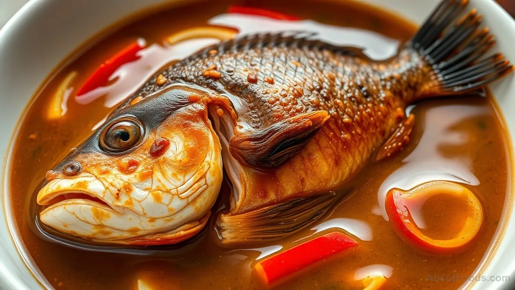 Jamaican Brown Stew Fish – Braised Snapper in Rich Gravy