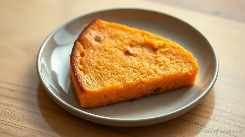 Sweet Potato Pone with Coconut Milk
