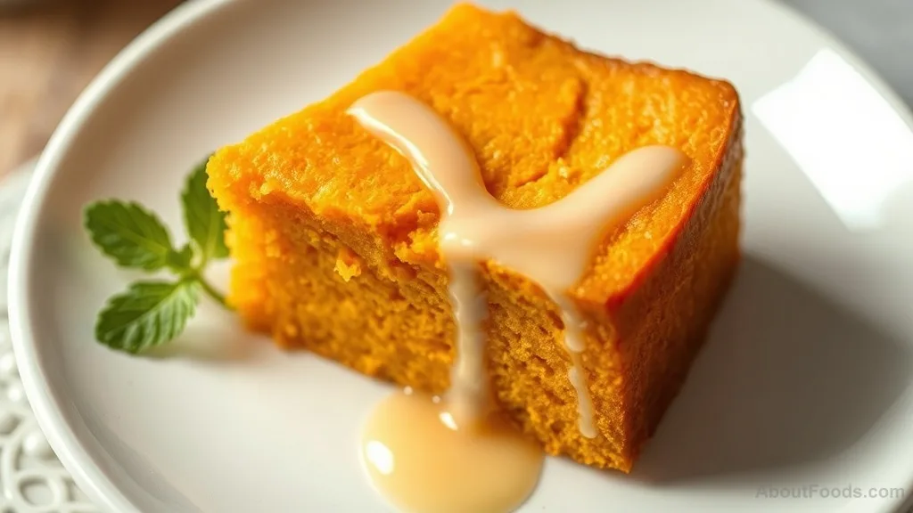 Sweet Potato Pone with Condensed Milk