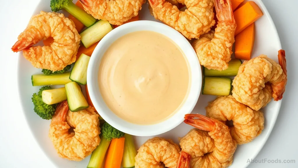 Tempura with Garlic Dip (Pinoy-Style Dijon-Garlic Sauce)