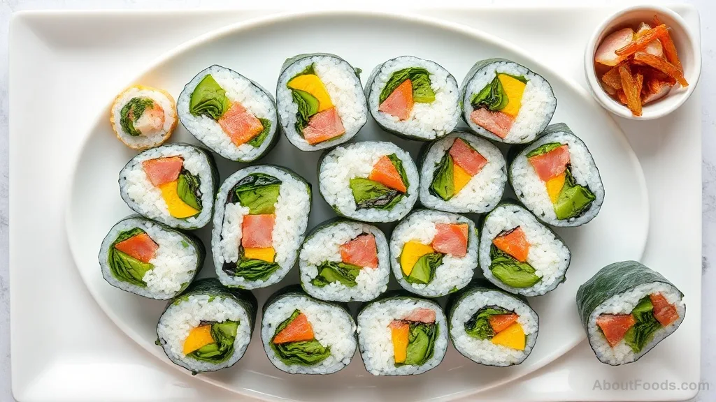 Chamchi Gimbap (Tuna Gimbap) – Korean Seaweed Rice Rolls with Tuna