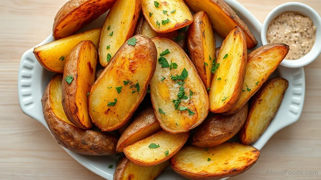 Batata bil Foron (Oven-Roasted Potatoes with Herbs)