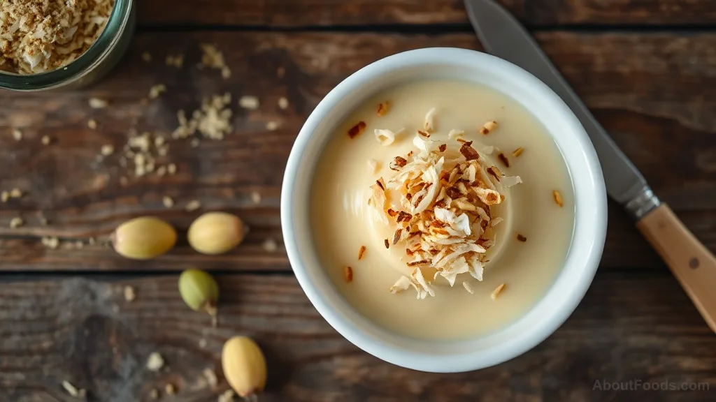 Cassava Pudding with Cardamom